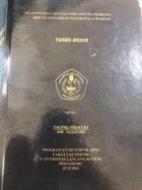 Desain pondasi mini pile pada proyek pembangunan gedung pengadilan negeri pulau punjung