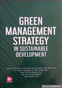 Green management strategy in sustainable development