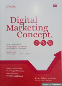 Digital marketing concept