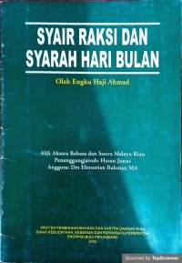 Syair Raksi dan Syarah Hari Bulan