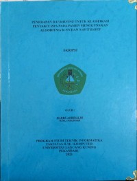 penerapan datamining untuk klasifikasi penyakit ispa pada pasien menggunakan algoritma k-nn dan naive bayes