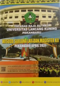 Wisuda sarjana LXII dan magister XII (April 2021)