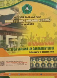 Wisuda sarjana LIX dan Magister IX (Oktober 2019)