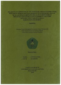 Pelaksanaan Kewenangan Tim Pengelola Kegiatan (TPK) Untuk Pengadaan Barang dan Jasa di Desa Sungai Solok Kecamatan Kuala Kampar Kabupaten Pelalawan Berdasarkan Peraturan Bupati Pelalawan Nomor 12 Tahun 2015 Tentang Cara Pengadaan Barang dan Jasa di desa