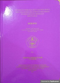 Etnobotani tumbuhan obat pada masyarakat suku sakai di desa balai pungut kecamatan pinggir kabupaten bengkalis provinsi riau